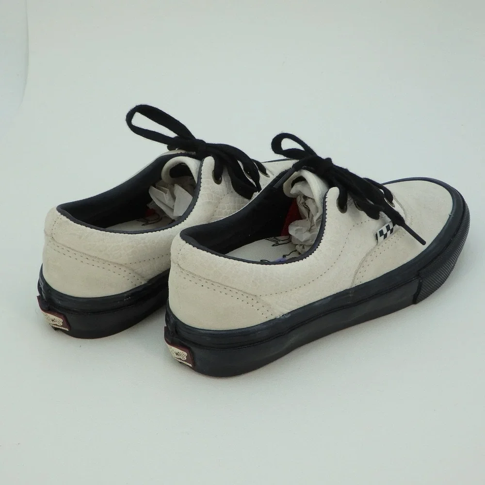 Vans‎ Skate Era Breana Geering Marshmallow White Black Mens Size 4 Duracap
